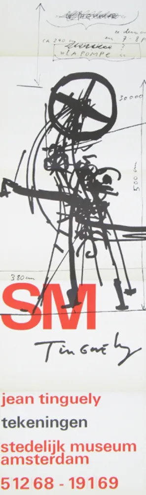 Cartaz Tinguely - '' La Pompe ''
