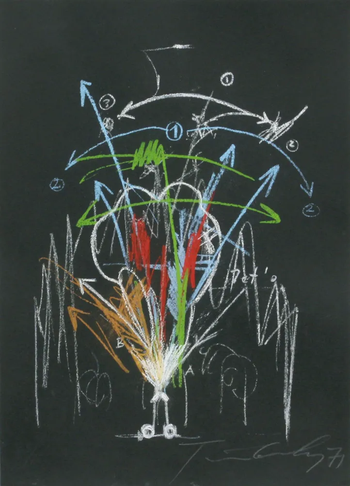 Serigrafia Tinguely - La vittoria