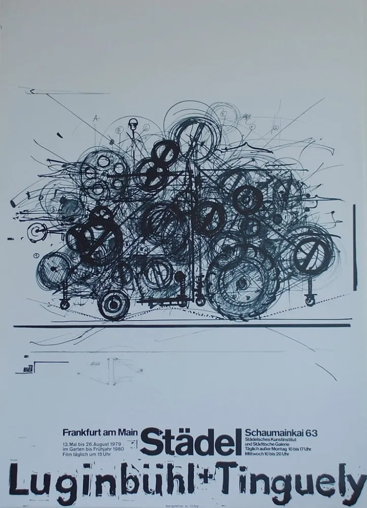 Cartaz Tinguely - Städel