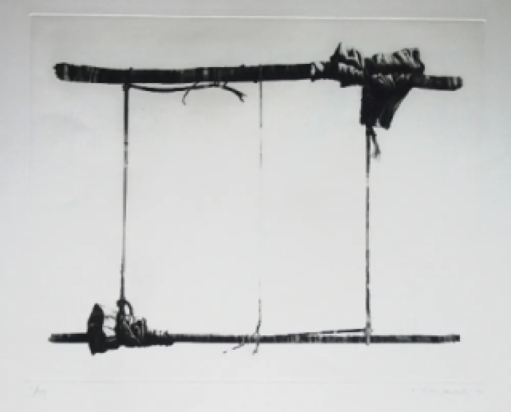 Água-Forte E Água-Tinta Titus Carmel -  Agrès 4