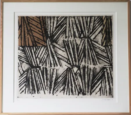 Água-Forte E Água-Tinta Titus Carmel - Brisée I (Sur la route de la soie)