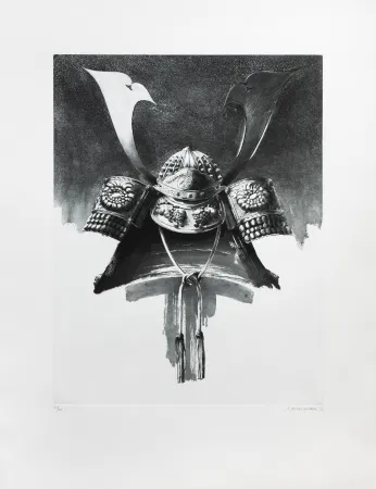 Gravura Titus Carmel - Casque de Nikko I 