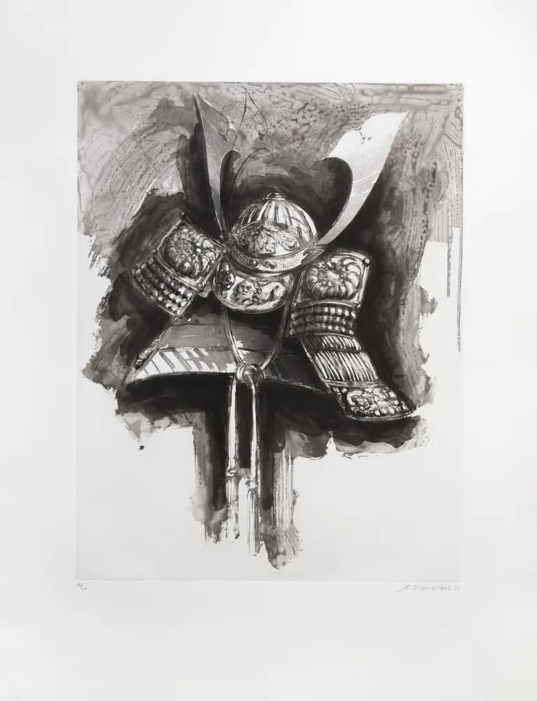 Gravura Titus Carmel - Casque de Nikko IV