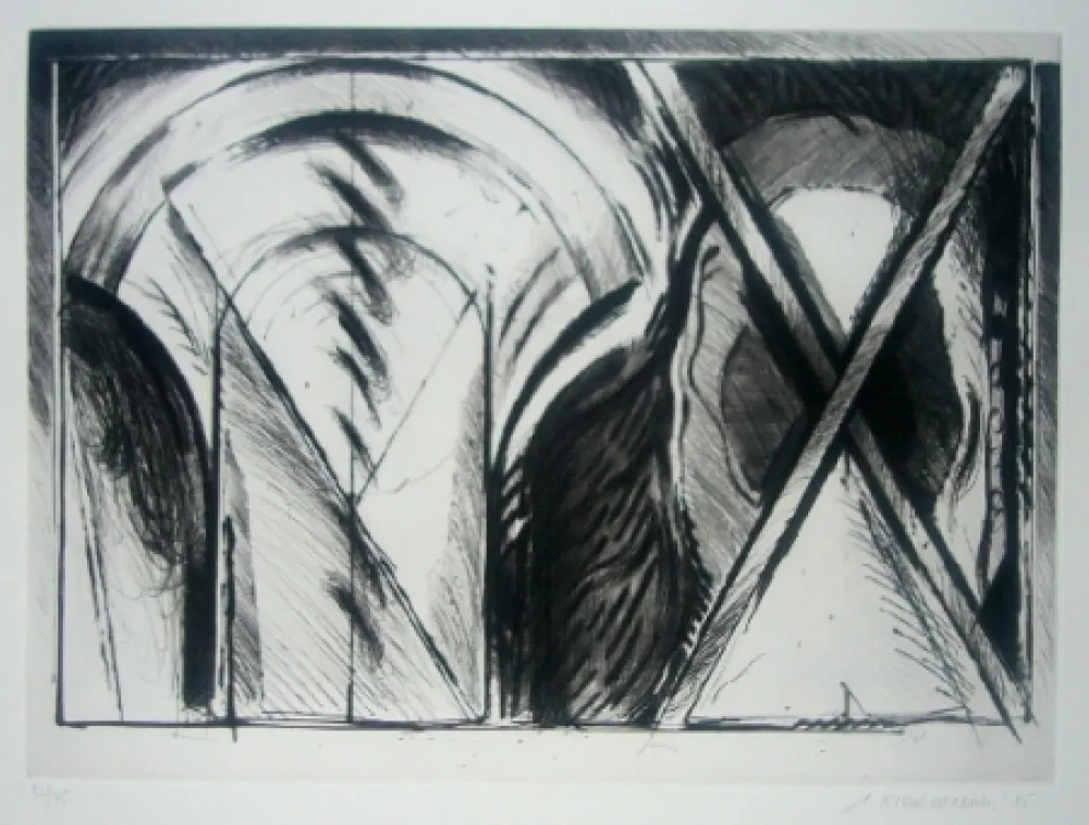 Água-Tinta Titus Carmel - Chancay VII