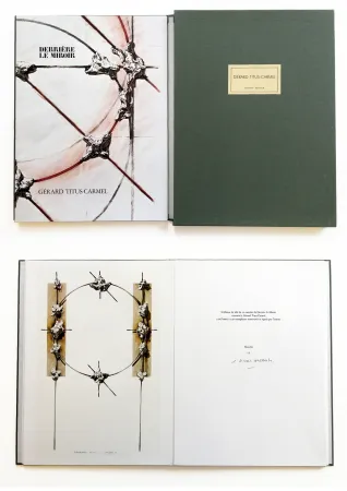 Livro Ilustrado Titus Carmel - Derrière le Miroir n° 243. GÉRARD TITUS-CARMEL (Janvier 1981). TIRAGE DE LUXE SIGNÉ.