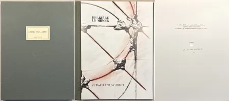 Livro Ilustrado Titus Carmel - Derrière le Miroir n°243. GÉRARD TITUS-CARMEL. Janvier 1981. TIRAGE DE LUXE SIGNÉ PAR L'ARTISTE.