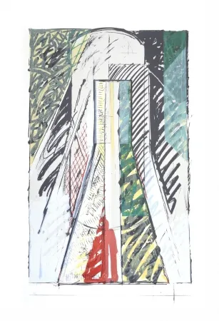 Litografia Titus Carmel - Intérieur 2