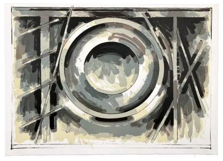 Litografia Titus Carmel - Sans titre 1