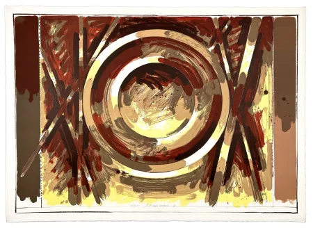 Litografia Titus Carmel - Sans titre 2