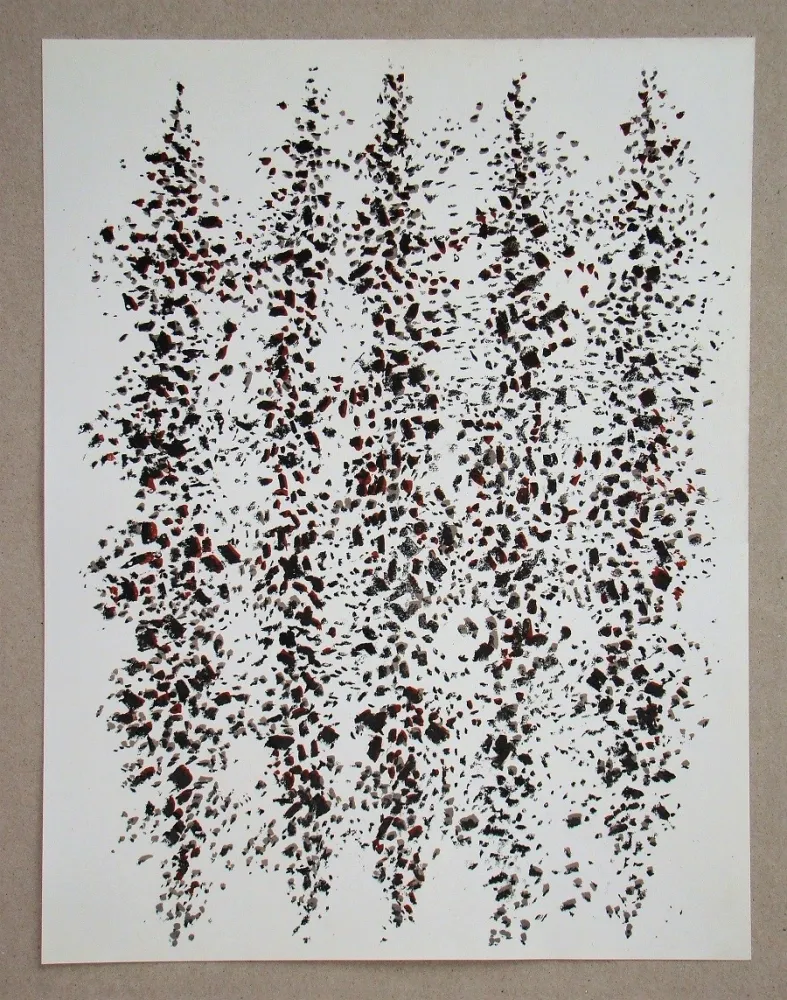 Litografia Tobey - Composition