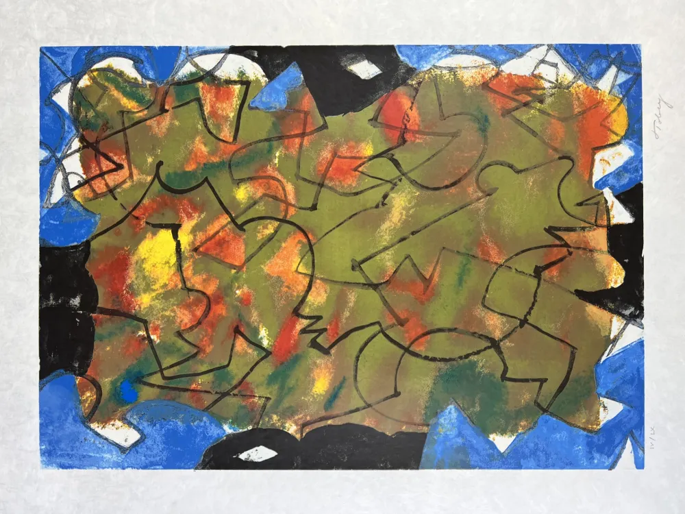 Litografia Tobey - Glowing Fall