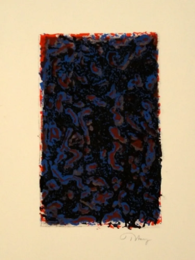 Litografia Tobey - Komposition