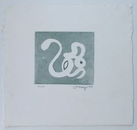 Água-Forte E Água-Tinta Tobey - Six Impromptus on Omar Khayyam