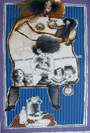 Litografia Tobiasse - Composition