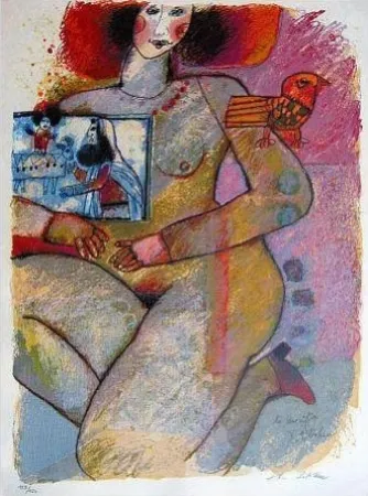 Litografia Tobiasse - Composition