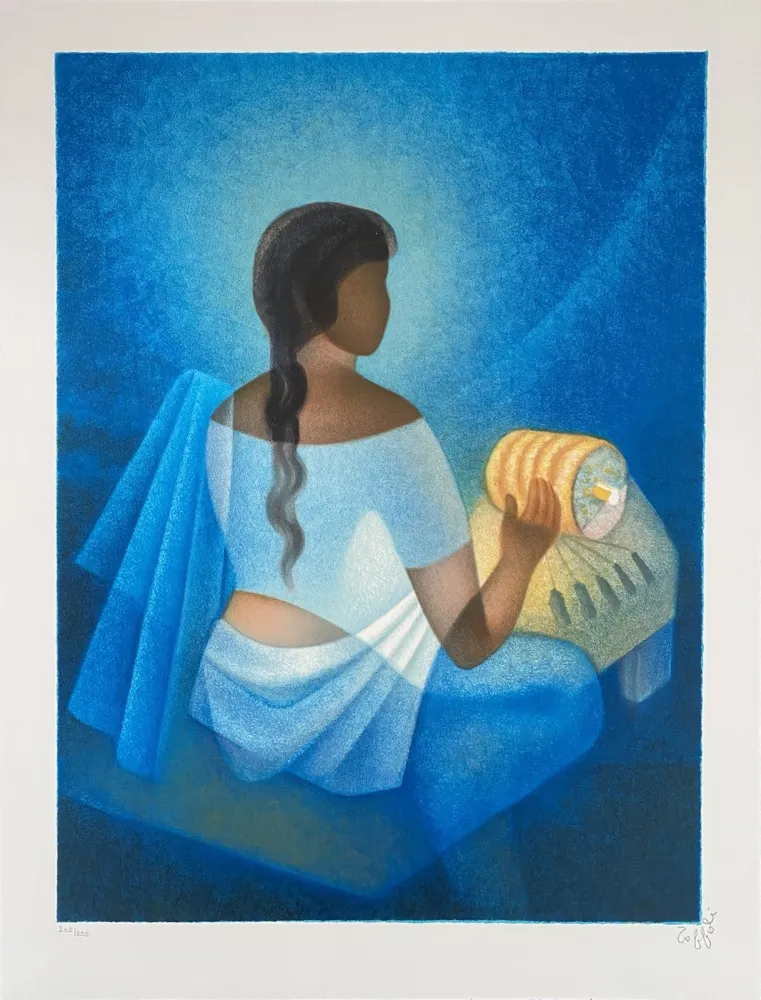 Litografia Toffoli - Le fuseau