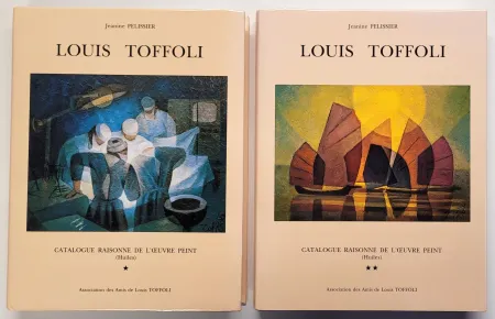 Livro Ilustrado Toffoli - Louis Toffoli Catalogue raisonné de l'oeuvre peint (Huiles) Tome 1 et 2