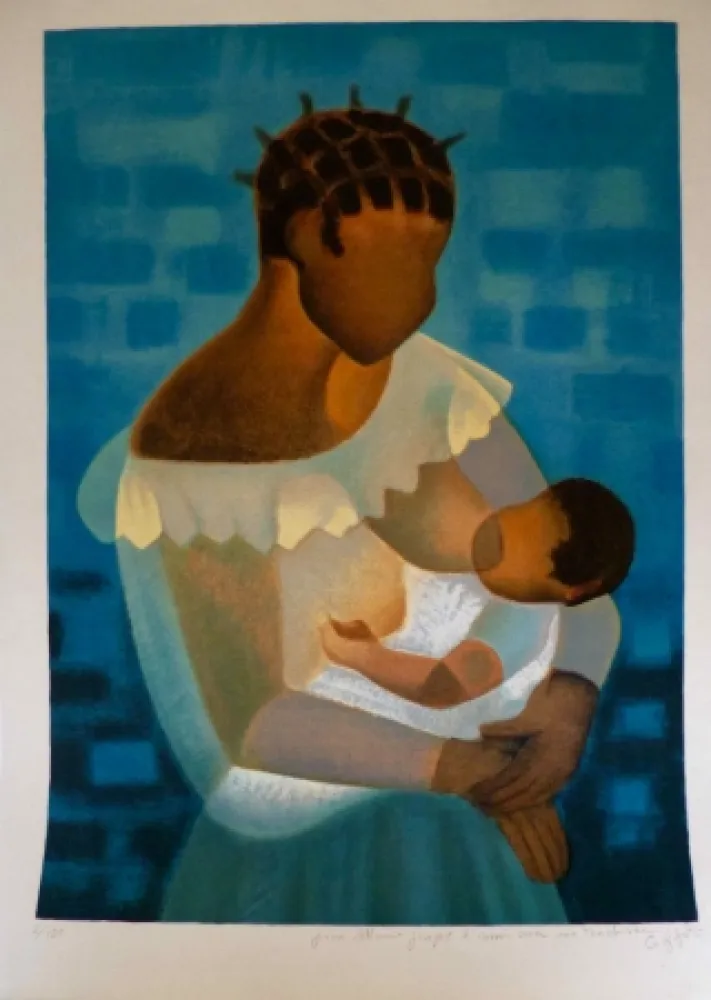 Litografia Toffoli - Maternité