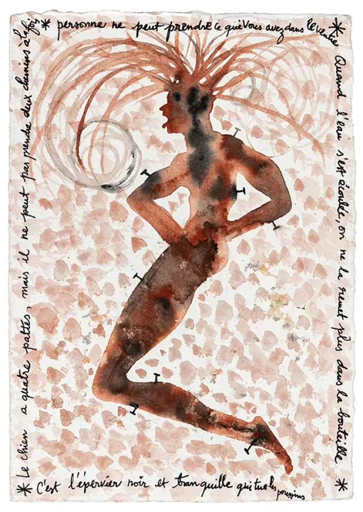 Gravura Digital Toguo - Nu (collection Naked)