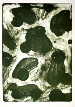 Litografia Tøjner - Recherche de formes dispersées II