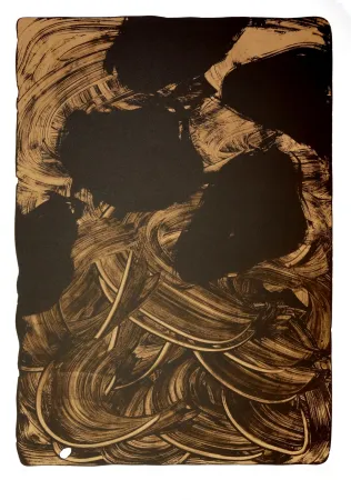 Litografia Tøjner - Recherche de formes dispersées VIII