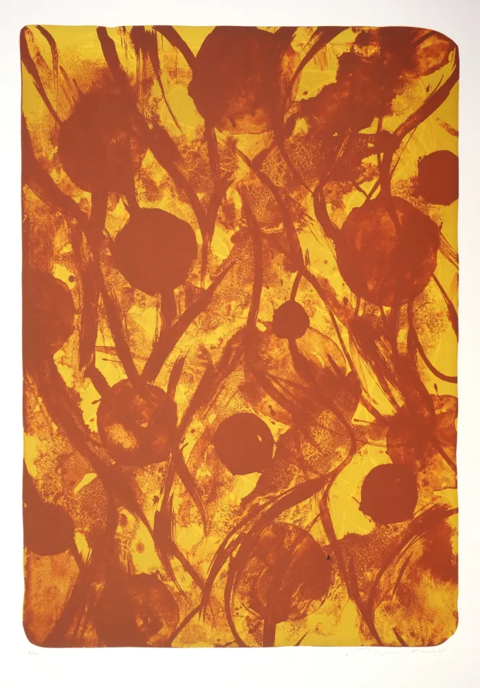 Litografia Tøjner - Recherche des formes dispersées III