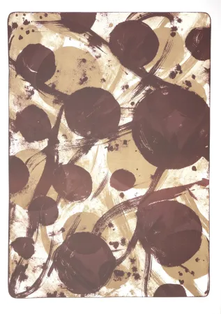 Litografia Tøjner - Recherche des formes dispersées VI