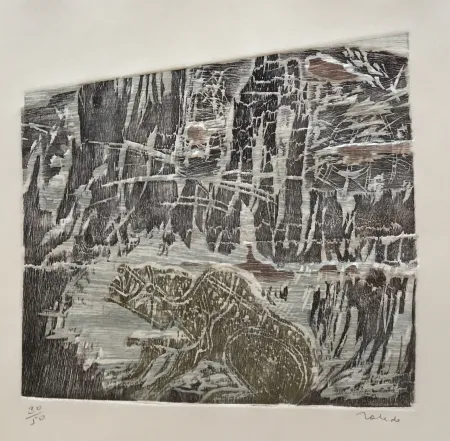 Gravura Toledo - Animal in Winter