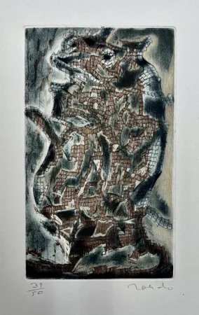 Água-Forte E Água-Tinta Toledo - Animal que se pela