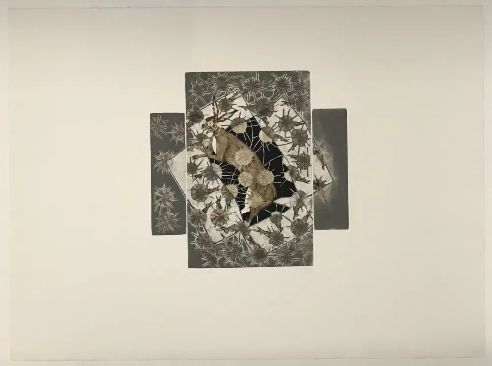 Gravura Toledo - Conejas (Rabbits)