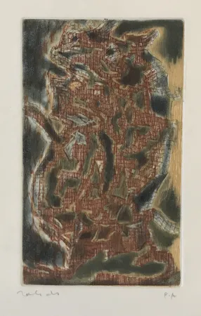 Gravura Toledo - Dog in Red