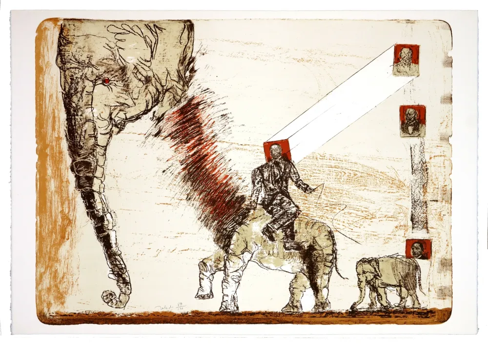 Litografia Toledo - Juarez