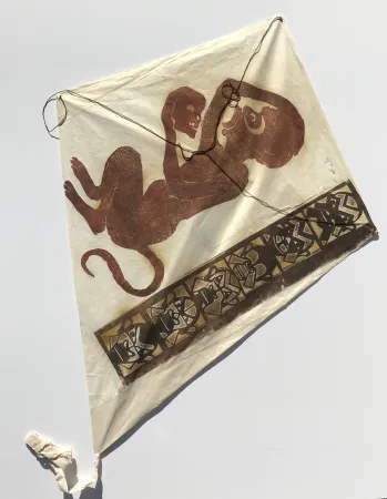 Sem Técnica Toledo - Monkey with Skull Kite