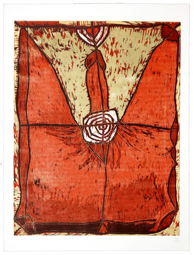 Litografia Toledo - Phallus