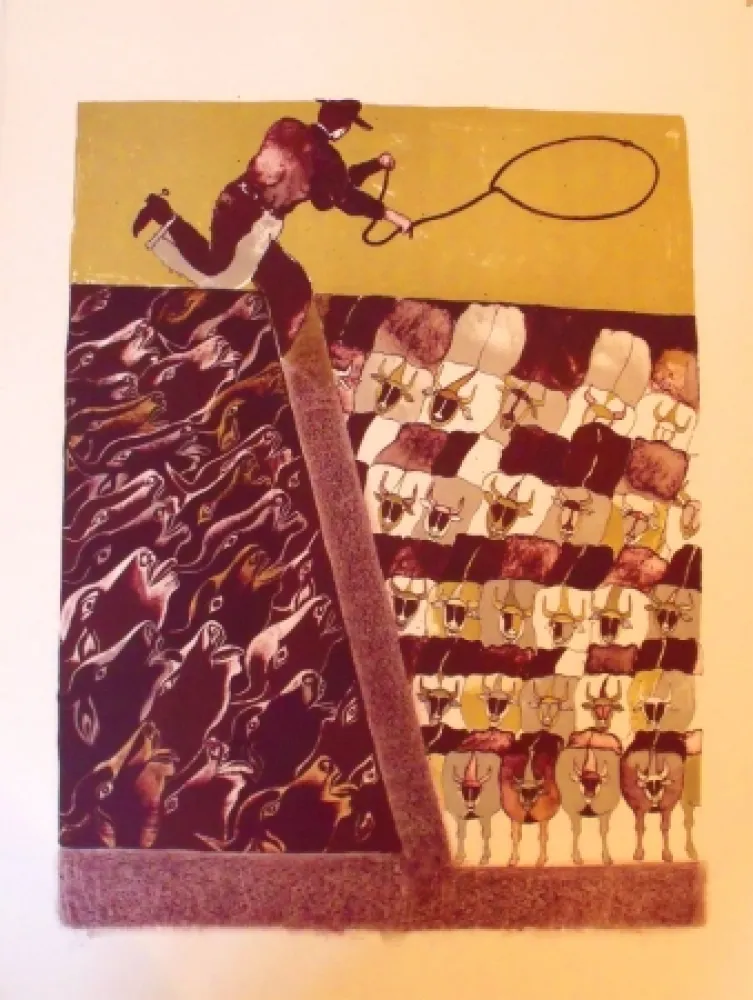 Litografia Toledo - Sans titre