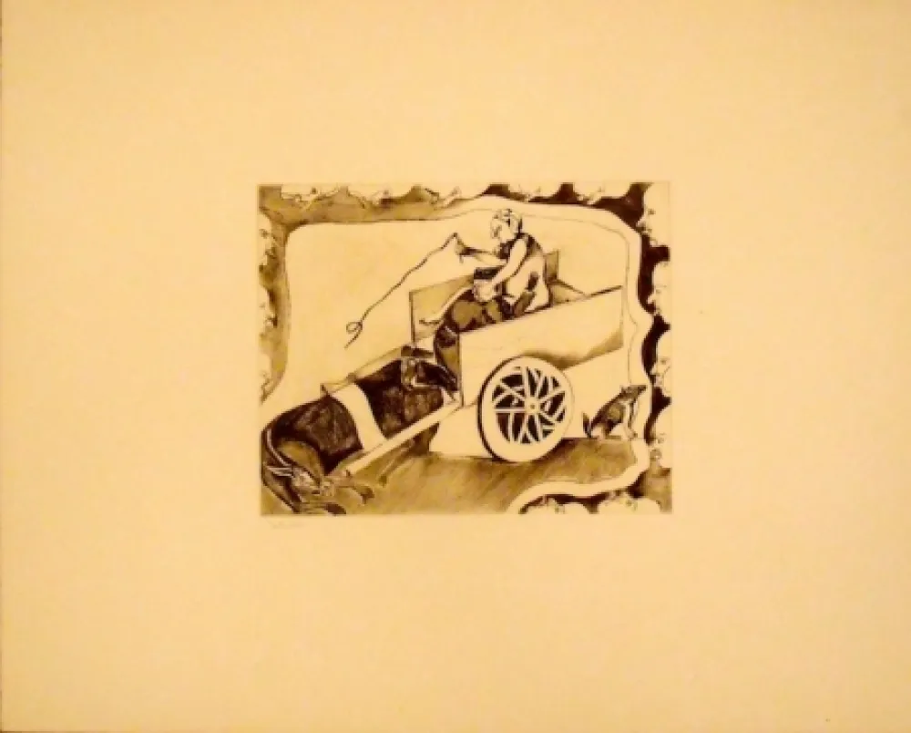 Água-Forte E Água-Tinta Toledo - Sans Titre