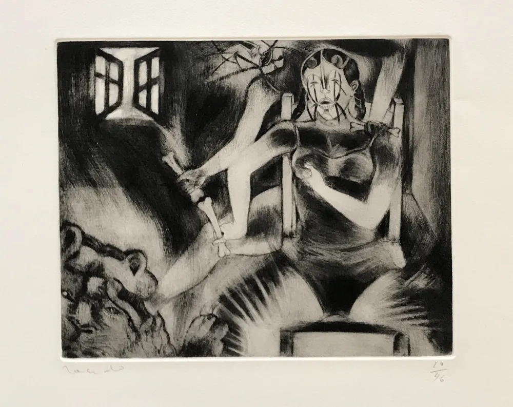 Gravura Toledo - Story of Elena: Figure and Bones