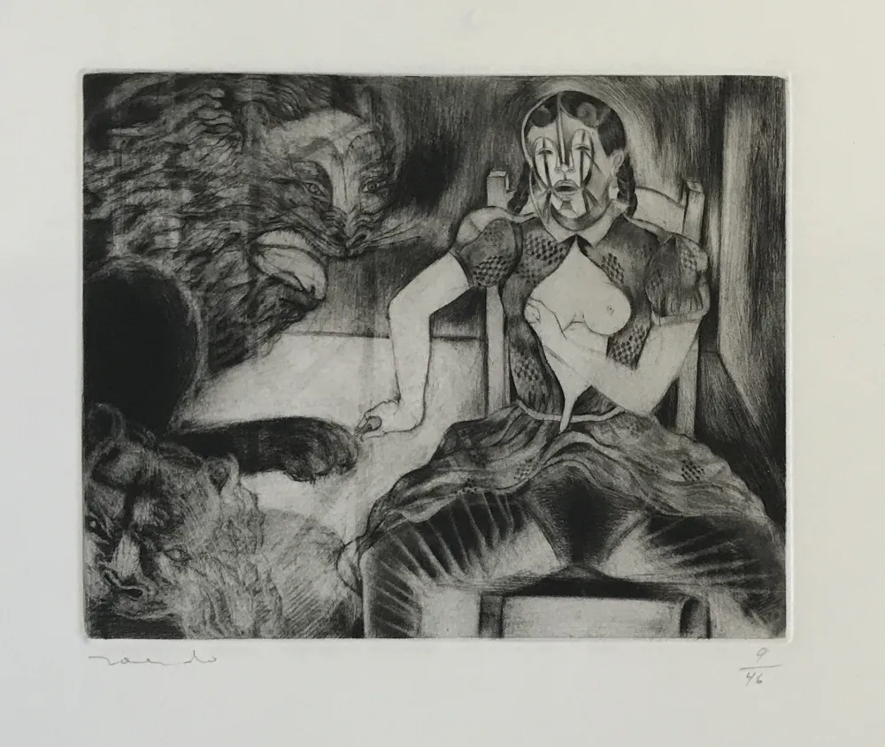 Gravura Toledo - Story of Elena: Lions