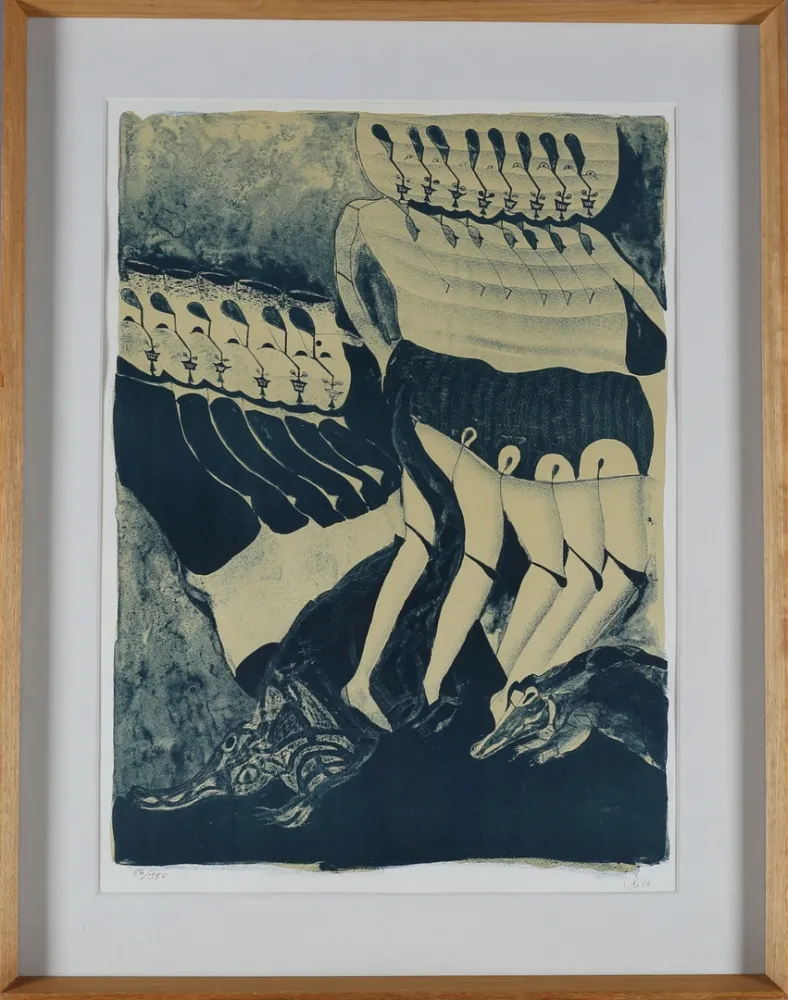 Litografia Toledo - Untitled 