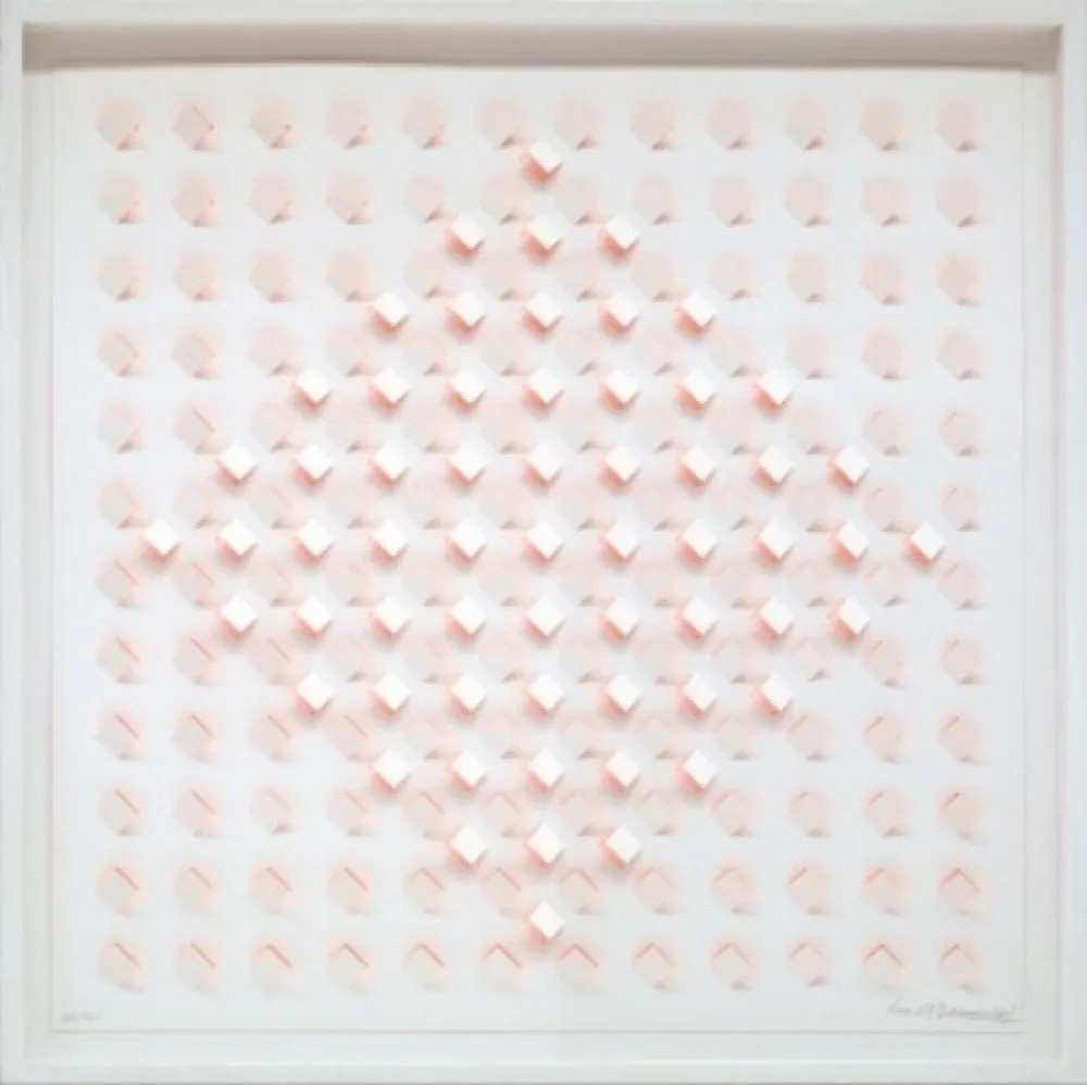 Litografia Tomasello - S/T 1 - Naranja