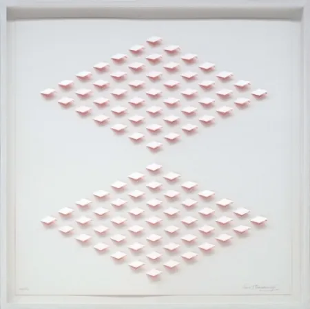 Litografia Tomasello - S/T 2 Rosa