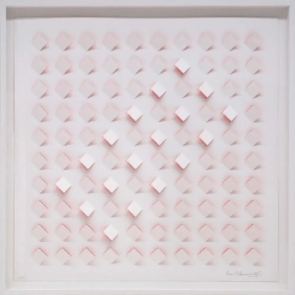 Litografia Tomasello - S/T 4 - Rosa