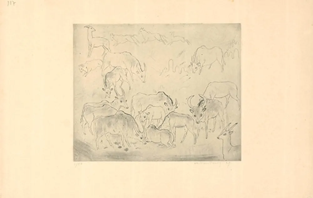 Água-Forte E Água-Tinta Tonny - Untitled