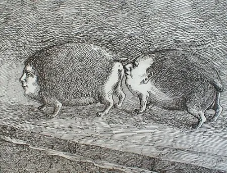 Gravura Topor - Senza titolo