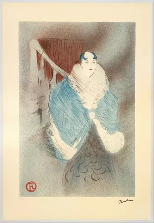 Litografia Toulouse-Lautrec - Elsa la viennoise