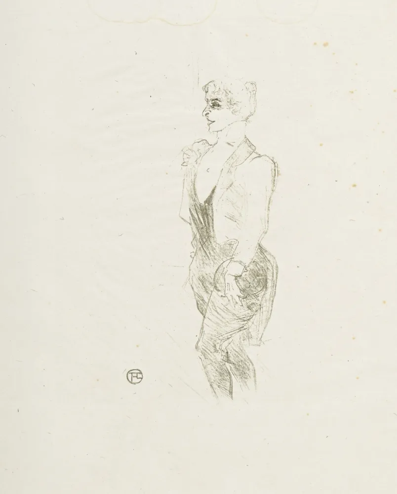 Litografia Toulouse-Lautrec - Portraits d’Acteurs & d’Actrices : Mary Hamilton, 1898