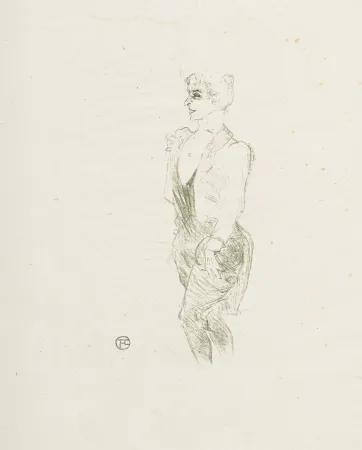 Litografia Toulouse-Lautrec - Portraits d’Acteurs & d’Actrices : Mary Hamilton, 1898