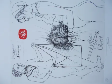 Gravura Trémois - Hommage à Cranach