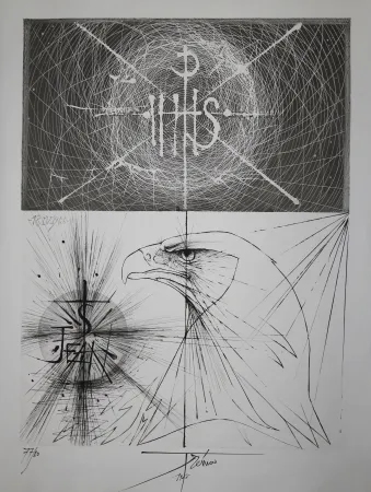 Gravura Trémois - L'Aigle de la St Jean / The Eagle of the St John