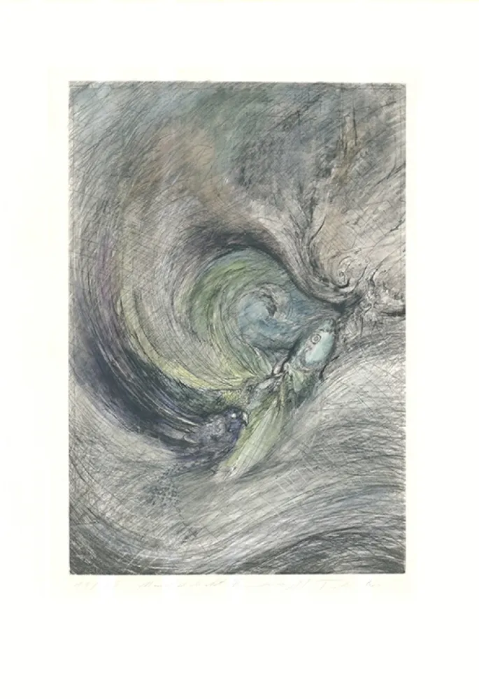 Gravura Tschermak - Mondgedicht